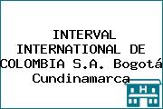 INTERVAL INTERNATIONAL DE COLOMBIA S.A. Bogotá Cundinamarca