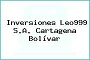 Inversiones Leo999 S.A. Cartagena Bolívar