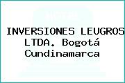 INVERSIONES LEUGROS LTDA. Bogotá Cundinamarca