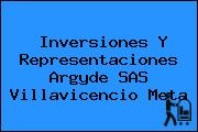 Inversiones Y Representaciones Argyde SAS Villavicencio Meta
