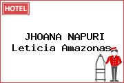 JHOANA NAPURI Leticia Amazonas
