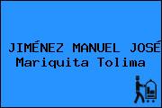 JIMÉNEZ MANUEL JOSÉ Mariquita Tolima