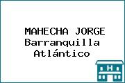 MAHECHA JORGE Barranquilla Atlántico