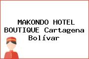 MAKONDO HOTEL BOUTIQUE Cartagena Bolívar