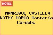 MANRIQUE CASTILLA KATHY MARÚA Montería Córdoba