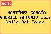 MARTÍNEZ GARCÍA GABRIEL ANTONIO Cali Valle Del Cauca