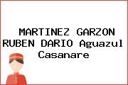 MARTINEZ GARZON RUBEN DARIO Aguazul Casanare