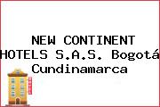 NEW CONTINENT HOTELS S.A.S. Bogotá Cundinamarca