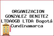 ORGANIZACION GONZALEZ BENITEZ LTDAOGB LTDA Bogotá Cundinamarca