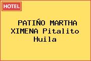 PATIÑO MARTHA XIMENA Pitalito Huila