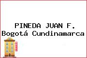 PINEDA JUAN F. Bogotá Cundinamarca