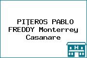 PIÞEROS PABLO FREDDY Monterrey Casanare