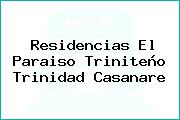 Residencias El Paraiso Triniteño Trinidad Casanare
