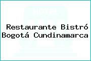Restaurante Bistró Bogotá Cundinamarca