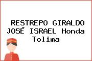 RESTREPO GIRALDO JOSÉ ISRAEL Honda Tolima