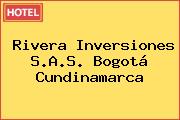 Rivera Inversiones S.A.S. Bogotá Cundinamarca