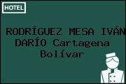 RODRÍGUEZ MESA IVÁN DARÍO Cartagena Bolívar