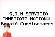 S.I.N SERVICIO INMEDIATO NACIONAL Bogotá Cundinamarca