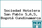 Sociedad Hotelera San Pablo S.A.S. Bogotá Cundinamarca