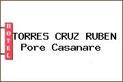 TORRES CRUZ RUBEN Pore Casanare