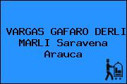 VARGAS GAFARO DERLI MARLI Saravena Arauca