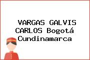 VARGAS GALVIS CARLOS Bogotá Cundinamarca