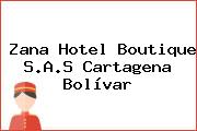 Zana Hotel Boutique S.A.S Cartagena Bolívar