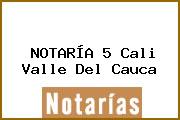 NOTARÍA 5 Cali Valle Del Cauca