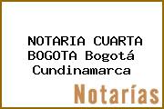 NOTARIA CUARTA BOGOTA Bogotá Cundinamarca