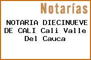 NOTARIA DIECINUEVE DE CALI Cali Valle Del Cauca