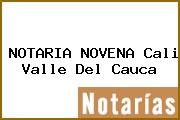 NOTARIA NOVENA Cali Valle Del Cauca