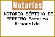 NOTARIA SÉPTIMA DE PEREIRA Pereira Risaralda