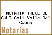 NOTARIA TRECE DE CALI Cali Valle Del Cauca