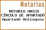 NOTARIA UNICA CÍRCULO DE APARTADÓ Apartadó Antioquia