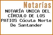 NOTARÍA UNICA DEL CÍRCULO DE LOS PATIOS Cúcuta Norte De Santander