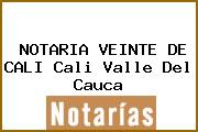 NOTARIA VEINTE DE CALI Cali Valle Del Cauca