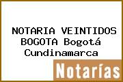 NOTARIA VEINTIDOS BOGOTA Bogotá Cundinamarca