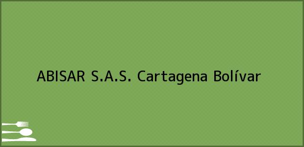 Teléfono, Dirección y otros datos de contacto para ABISAR S.A.S., Cartagena, Bolívar, Colombia