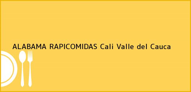 Teléfono, Dirección y otros datos de contacto para ALABAMA RAPICOMIDAS, Cali, Valle del Cauca, Colombia