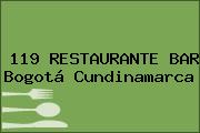 119 RESTAURANTE BAR Bogotá Cundinamarca