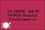 54 HOUSE SALVO PATRIA Bogotá Cundinamarca