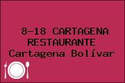 8-18 CARTAGENA RESTAURANTE Cartagena Bolívar