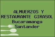 ALMUERZOS Y RESTAURANTE GIRASOL Bucaramanga Santander