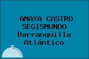 AMAYA CASTRO SEGISMUNDO Barranquilla Atlántico