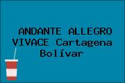 ANDANTE ALLEGRO VIVACE Cartagena Bolívar