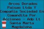 Arcos Dorados Paisas Ltda Y Compañia Sociedad En Comandita Por Acciones - Adp Lt Santa Marta Magdalena