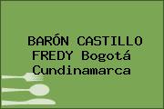 BARÓN CASTILLO FREDY Bogotá Cundinamarca