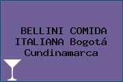 BELLINI COMIDA ITALIANA Bogotá Cundinamarca