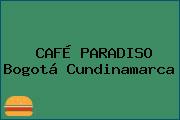 CAFÉ PARADISO Bogotá Cundinamarca