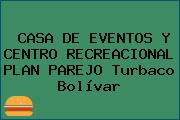 CASA DE EVENTOS Y CENTRO RECREACIONAL PLAN PAREJO Turbaco Bolívar